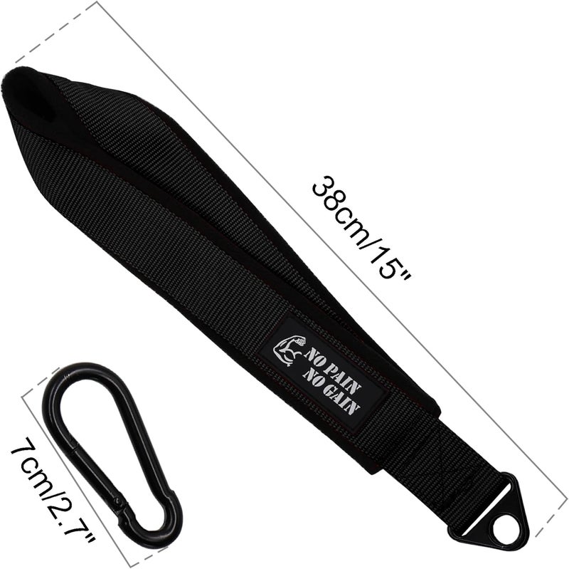 Lights Mountain Arm Wrestling Training Strap Belt Hand Grip Arm Finger Forearm Exerciser Strengthener for Cable Machine and Free Weight - Image 2